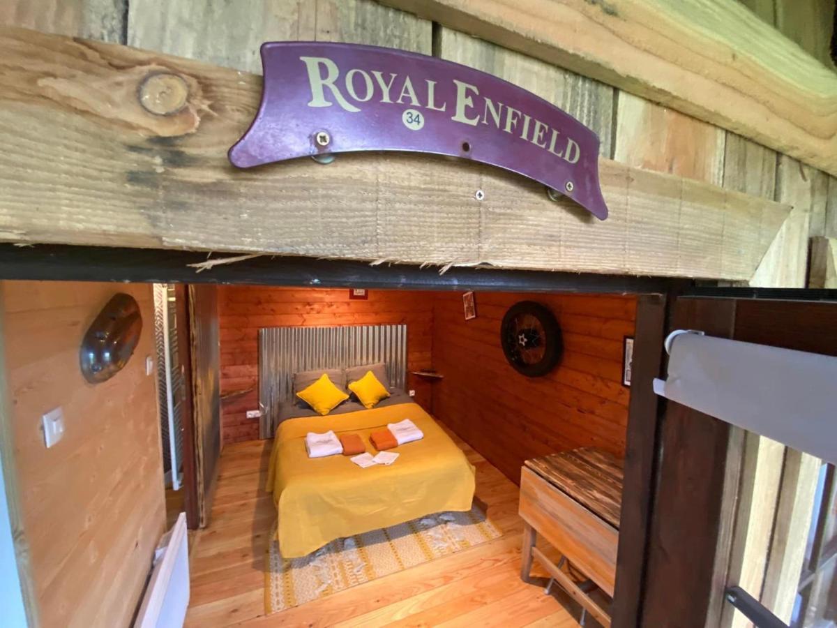 "Le Maloya" Chalets Independants -Chambre Balneo - Relais Motards Лакон Экстерьер фото